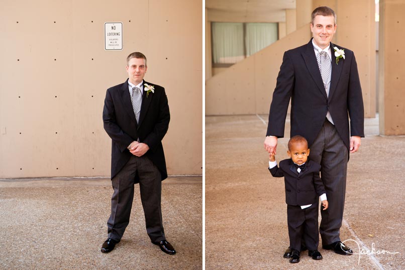 Harbor Court Baltimore Wedding-5 groom and ring bearer