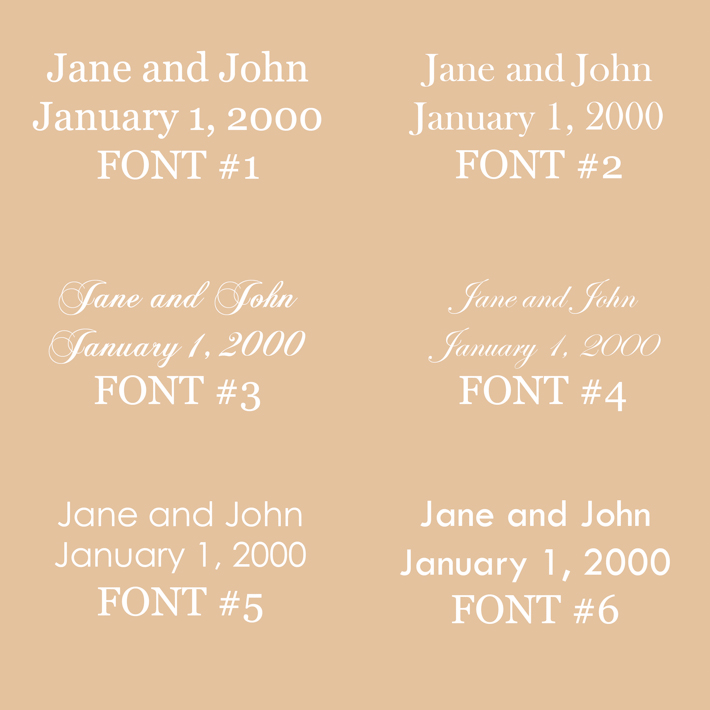 Fonts