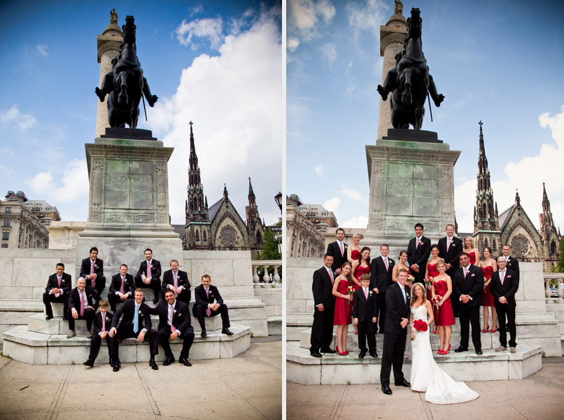 wedding at the tremont grand baltimore