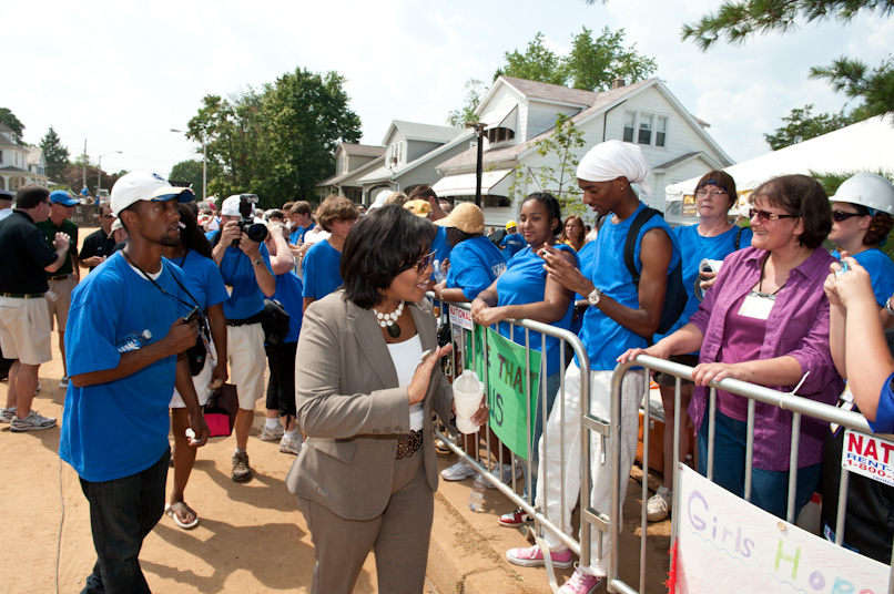 Extreme Makeover Home Edition in Baltimore