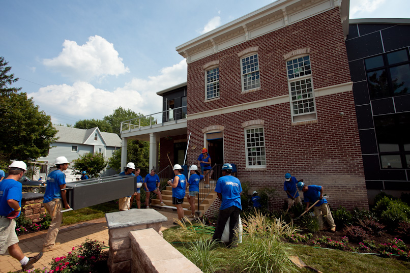 Extreme Makeover Home Edition in Baltimore