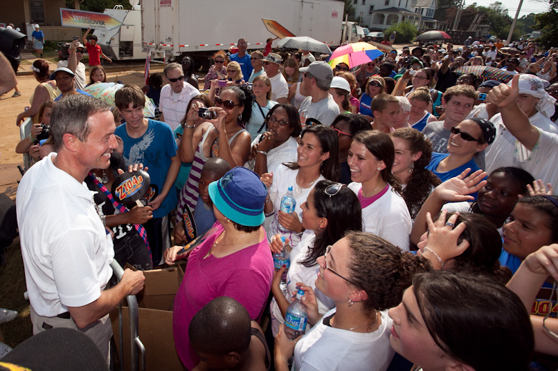 Extreme Makeover Home Edition in Baltimore