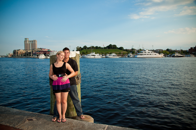 portrait photography at baltimore inner harbor