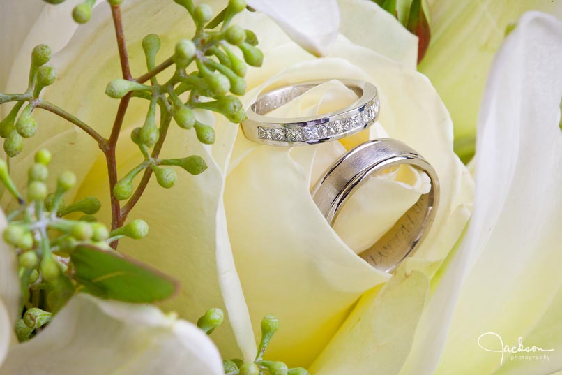 Rings and flowers