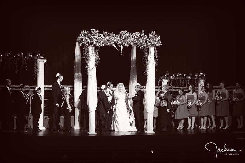 ceremony on theater stage