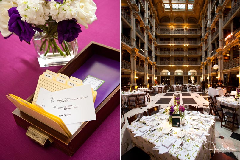 inside the peabody library