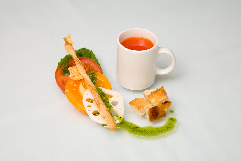 Photograph of Fine Dining Food