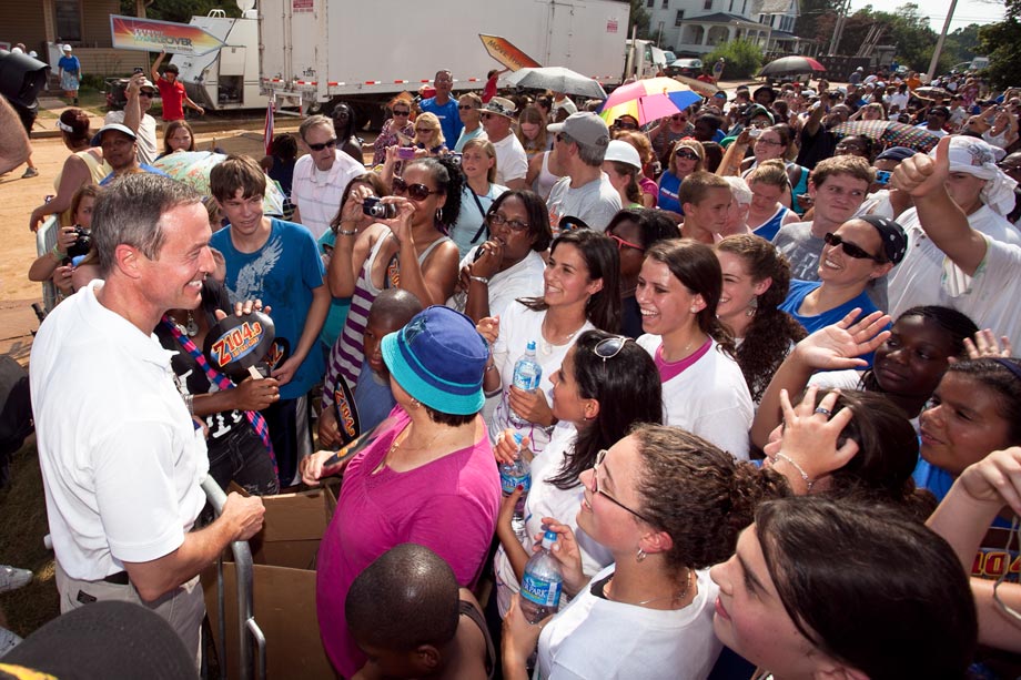 governor omalley at extreme makeover