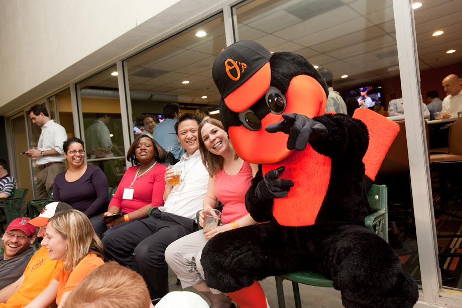 oriole bird at conference