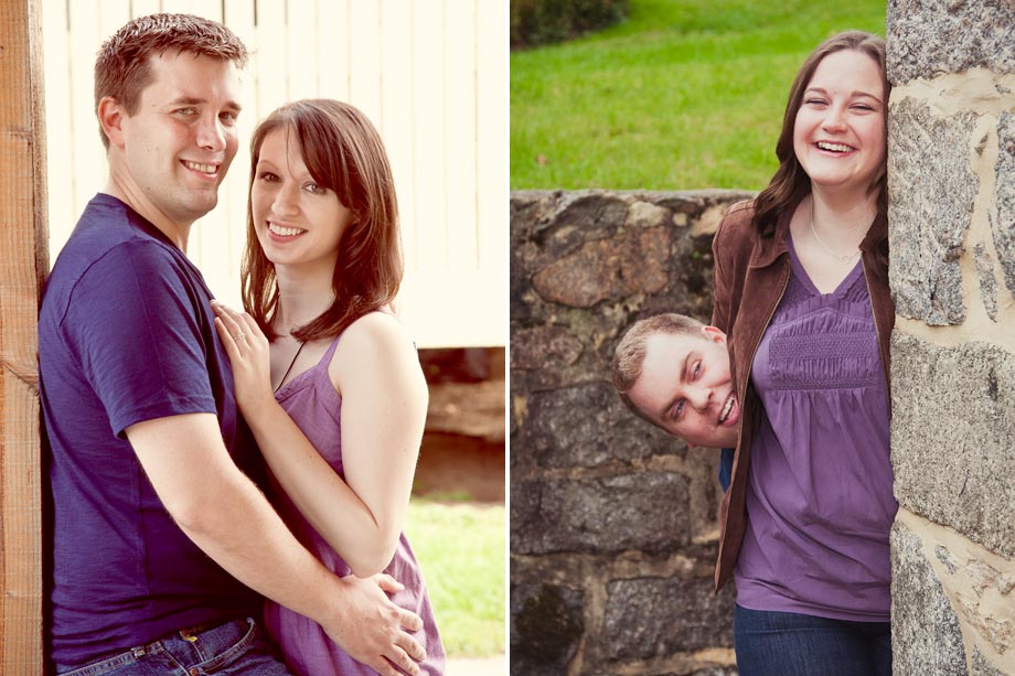 couple posing in ellicott city maryland