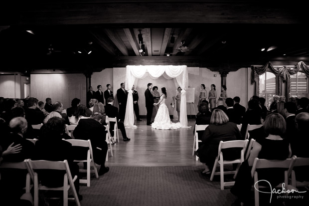 wide angle ceremony shot