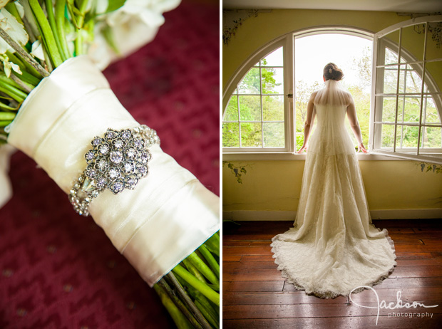 jeweled bouquet decoration