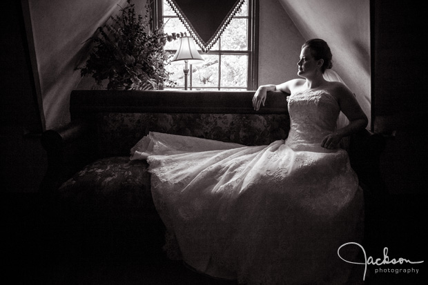 bride by window light