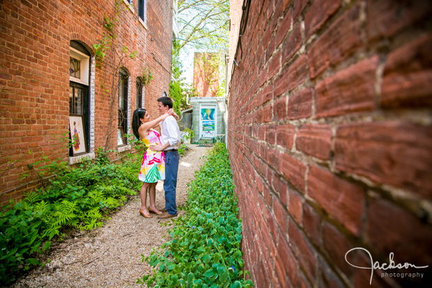 couple in alleyway