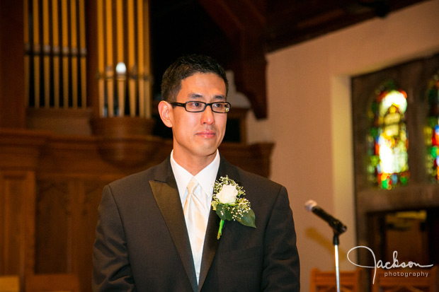 emotional groom