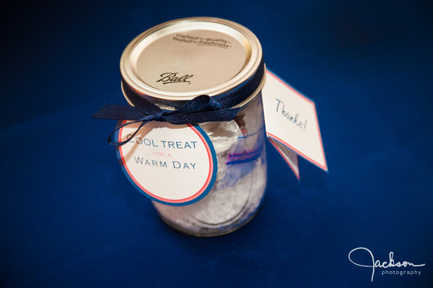 wedding favor mason jar