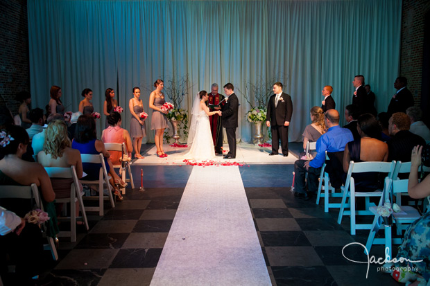 ceremony in the barn of the american visionary art museum