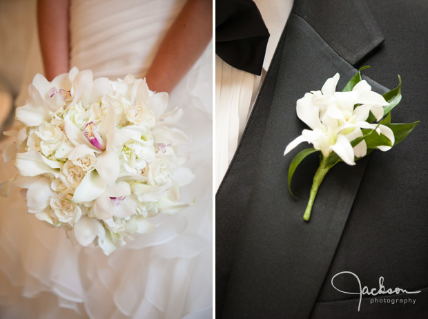boutonniere and bouquet