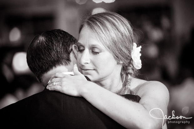 bride emotionally dancing with father