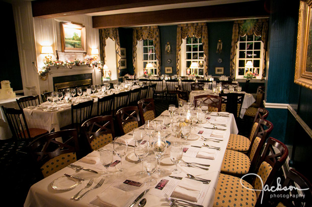 candlelit reception tables